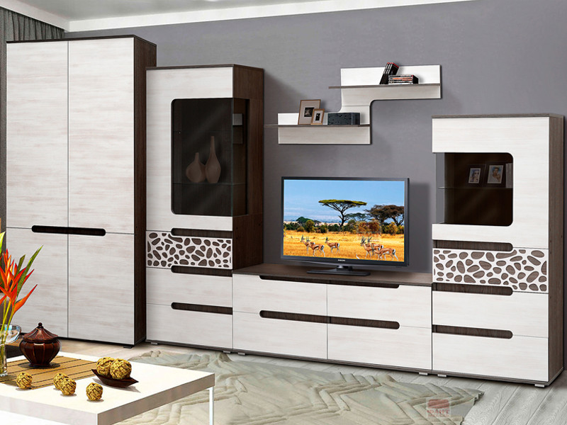 Гостиная Александра 26 купить в интернет-магазине ЛаймМебель.ру в ...