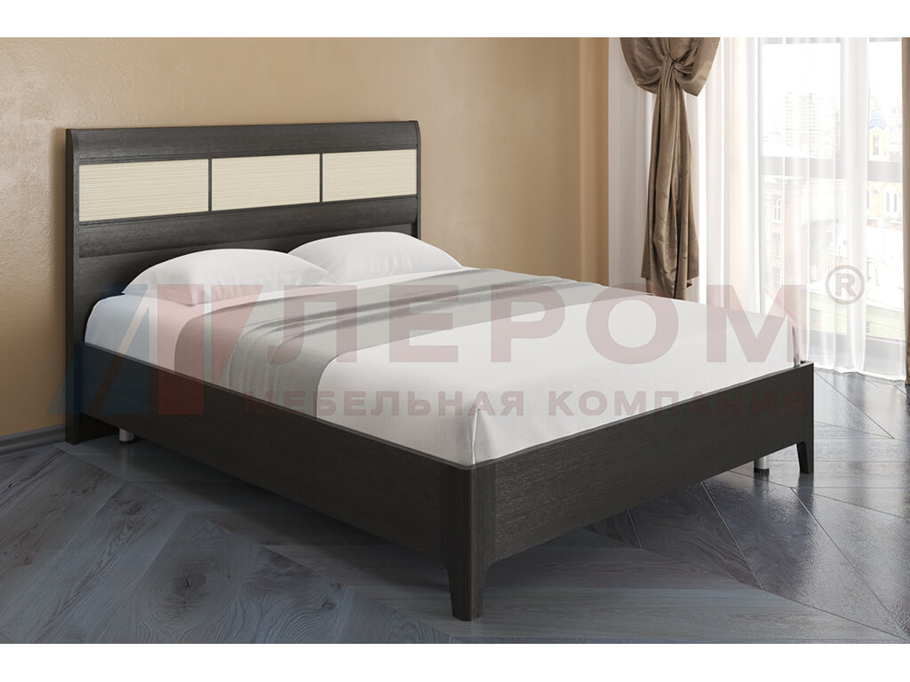 Кровать КР-2864 1800х2000 Дуб Венге - комбинированный купить в интернет ...